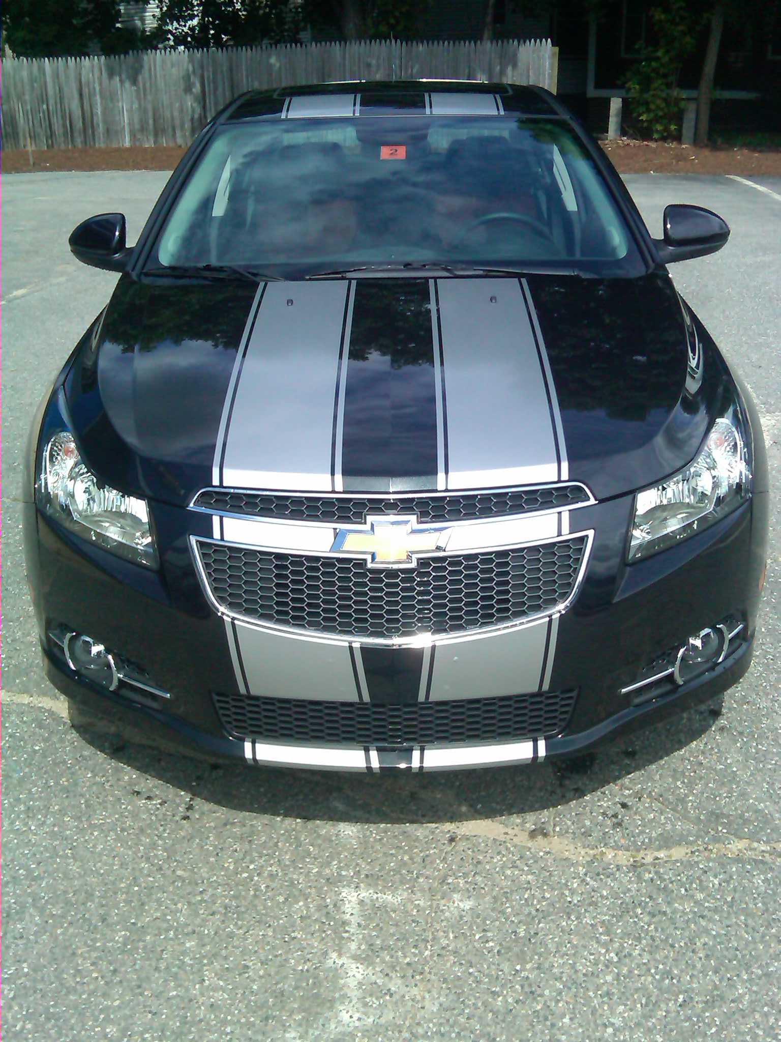 ORACAL Racing Rally Stripe Graphics Decals – Fit 2011 Chevrolet Monte Carlo SS – Choose Color