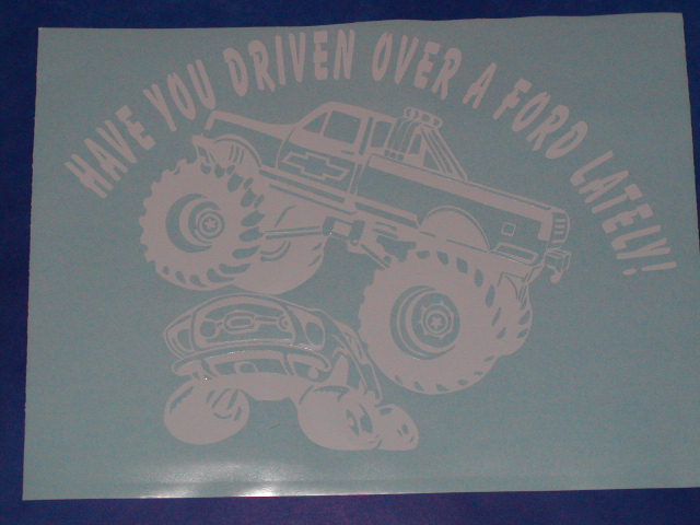 Have you flown a ford lately sticker #3