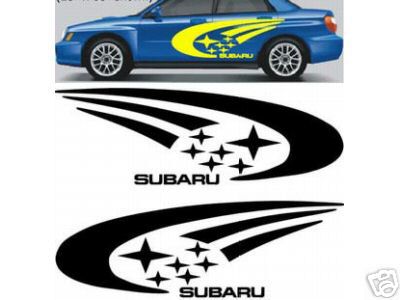 Subaru Rally Graphics