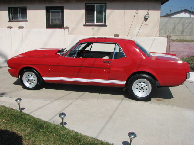 early Mustang 1964 - 1977 Plain (no Logo) Rocker Stripes