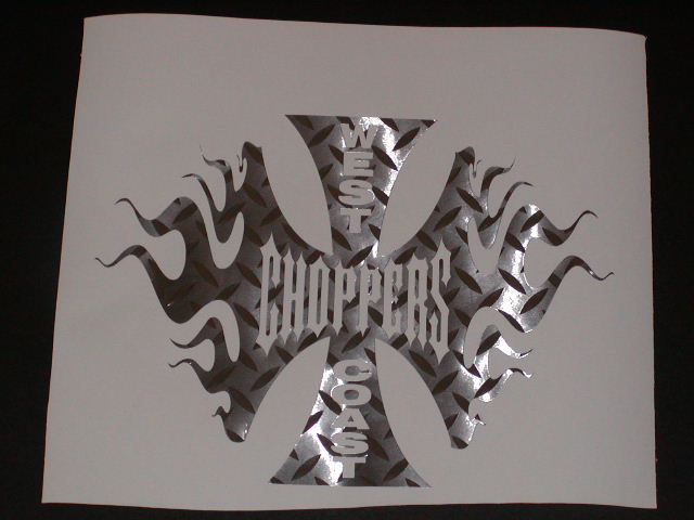 West Coast choppers Decal #2