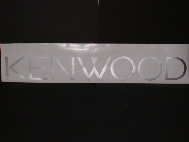 Kenwood Windshield Or tailgate decal