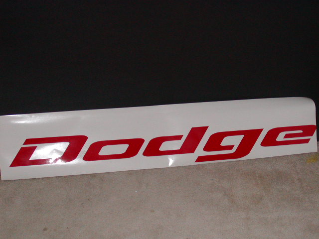 DODGE Windshield Or Tailgate Decal