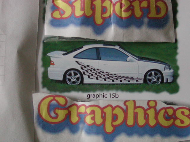 Check Graphics 1 color Size 22" X 104"