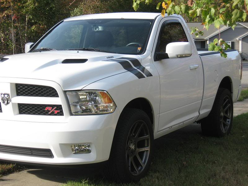 2009 - 2014 Dodge Ram Hash Mark Fender and Hood stripes PAIR