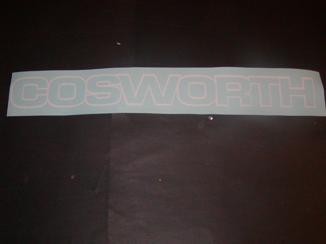 COSWORTH Racing Logo Decal