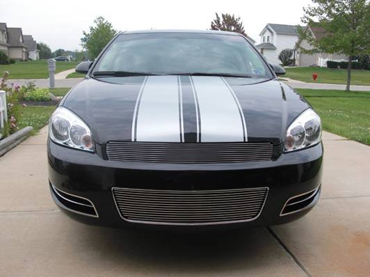 Monte Carlo & Impala 10" Rally Stripes With .5 Space and .5 stripe to side