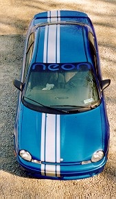 Dodge Neon 12" Center or Offset Rally Stripes Set